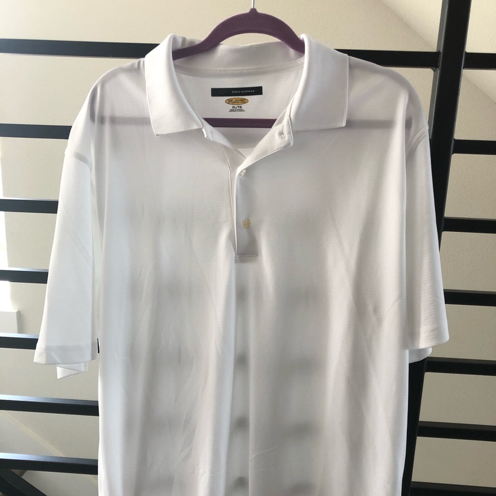 Greg Norman White Polo